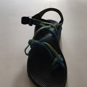 TWO PAIRS cute chaco chevron sandals